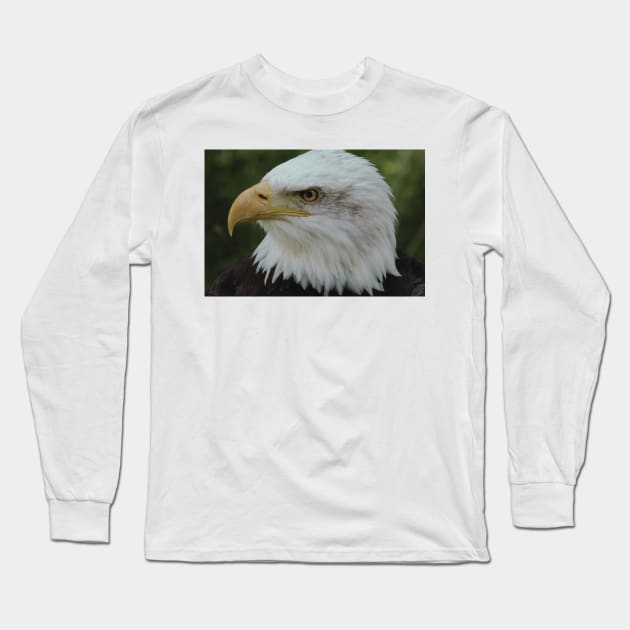 Bald Eagle (Cool) Long Sleeve T-Shirt by Victorious Maximus